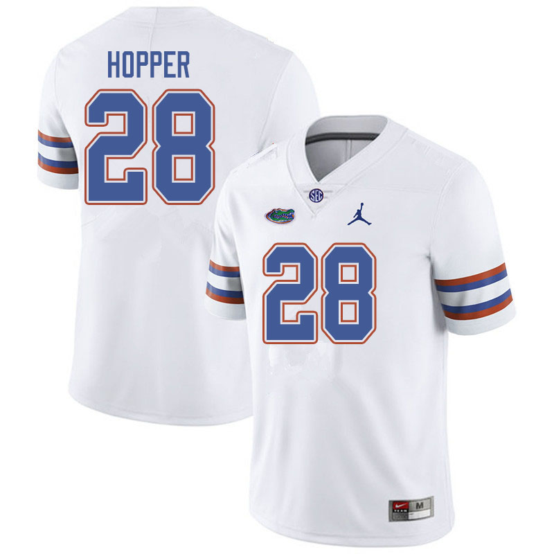 Jordan Brand Men #28 Ty'Ron Hopper Florida Gators College Football Jerseys Sale-White